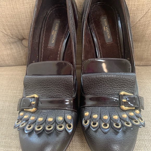 Louis Vuitton Balmoral Brogue Pumps - Picture 3 of 5